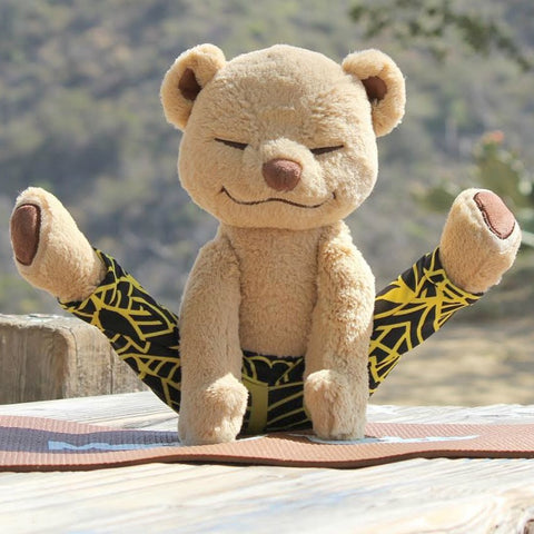 Funny Yoga Pose Workout Lover' Teddy Bear | Spreadshirt