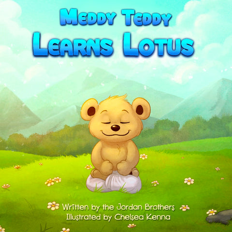 meddy teddy learns lotus book cover