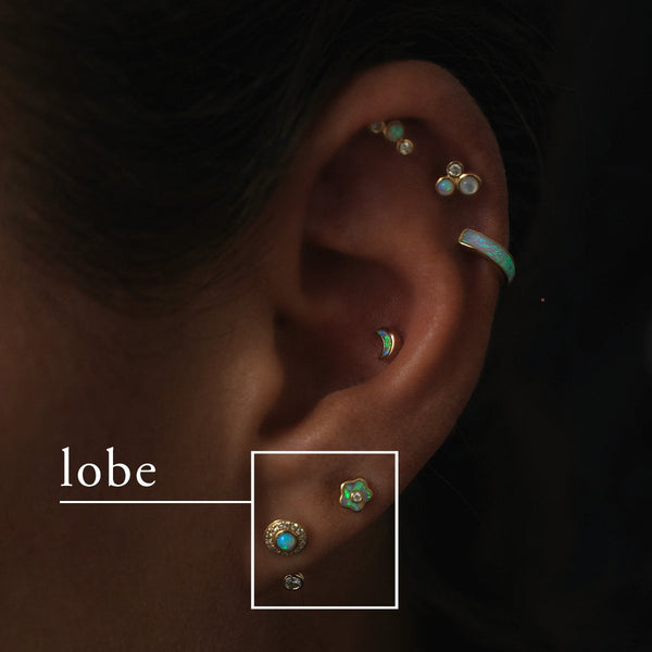 Lobe Piercings Ear Piercings - Pamela Love