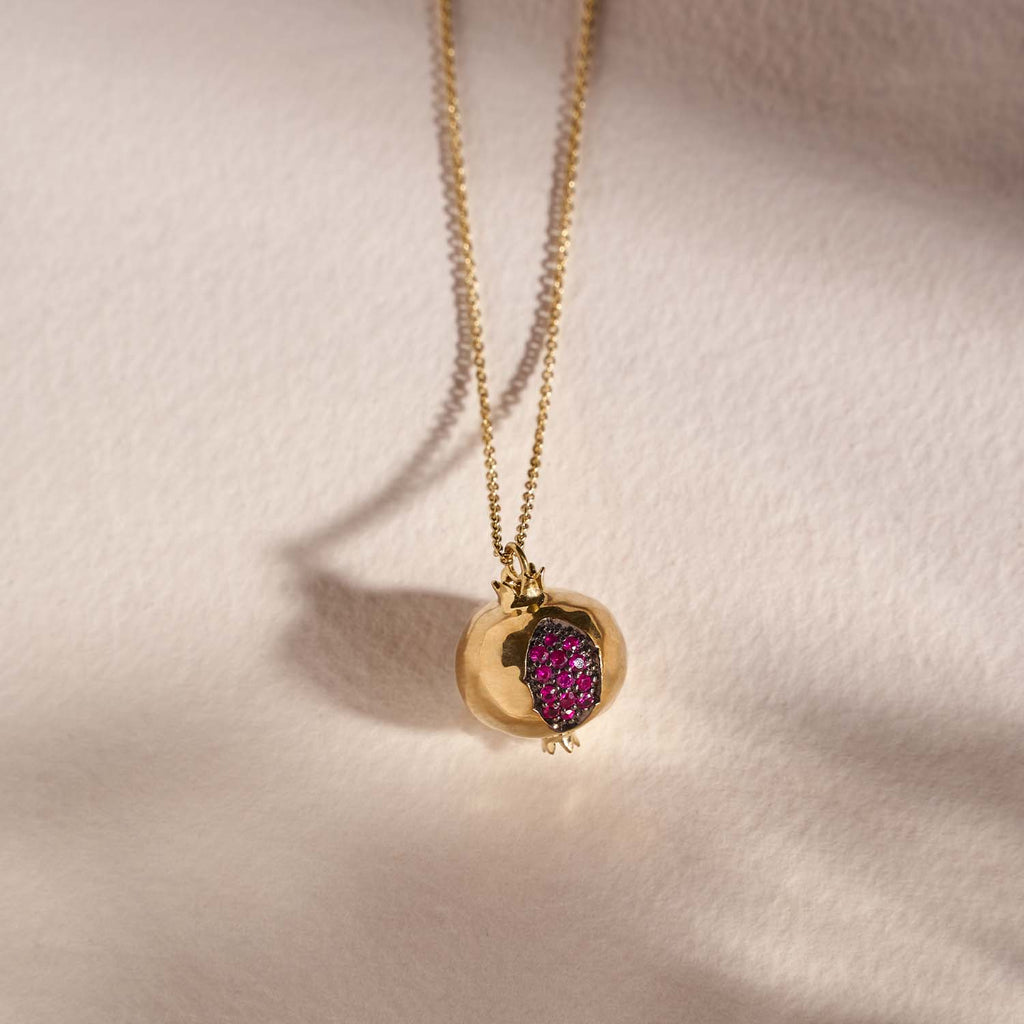 Mini Ruby Hera Necklace