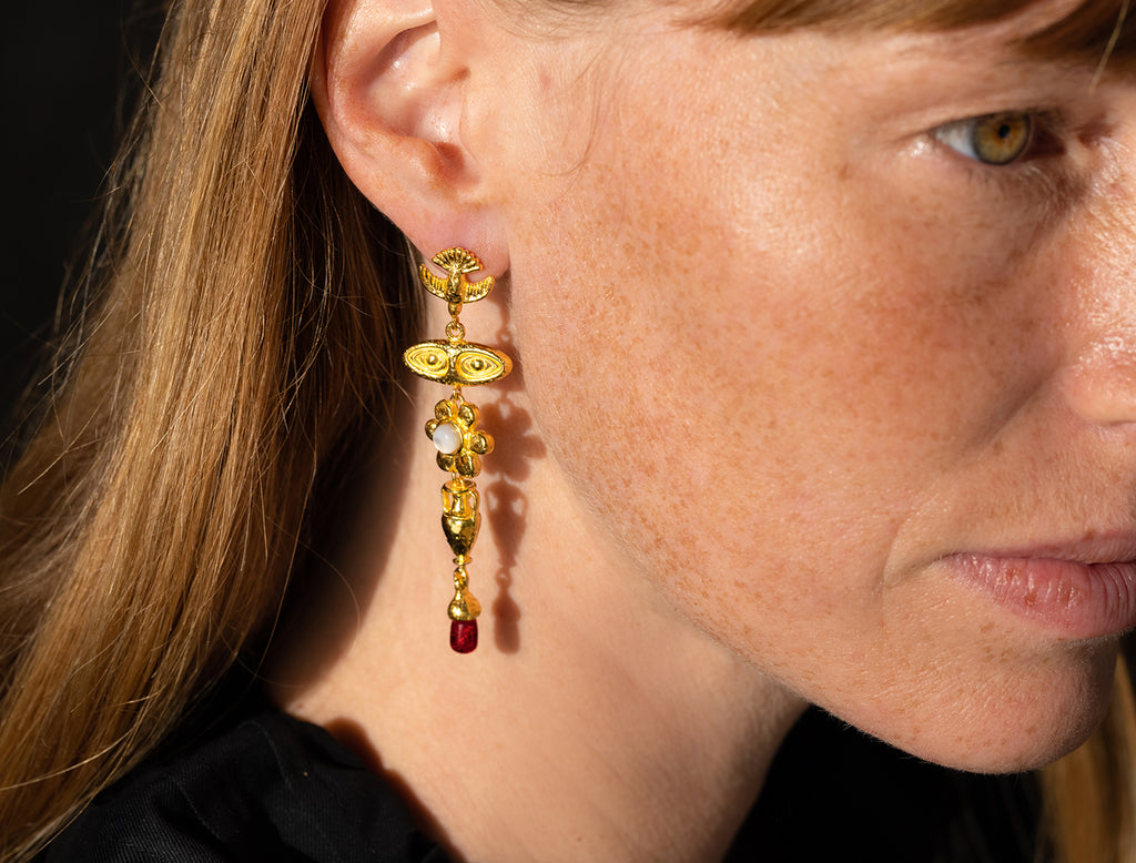 Clara Earrings Gold - Pamela Love Jewelry