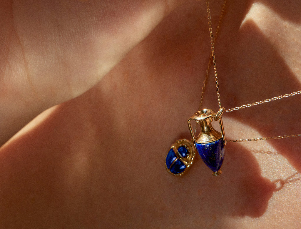 Inlay Vessel Pendant Necklace - Pamela Love Jewelry