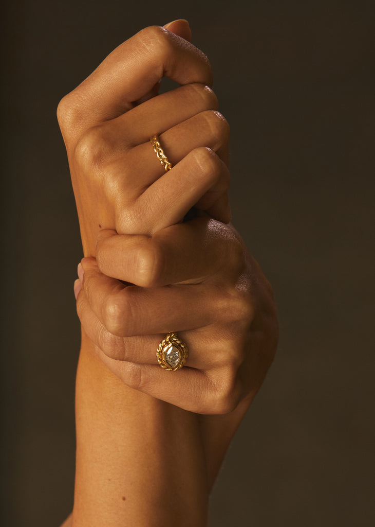 Pamela Love Jewelry - Ceremonial Collection - Diamond Engagement rings, Wedding Bands, Designer Engagement Ring, Gold Wedding Band, Bridal Ring 