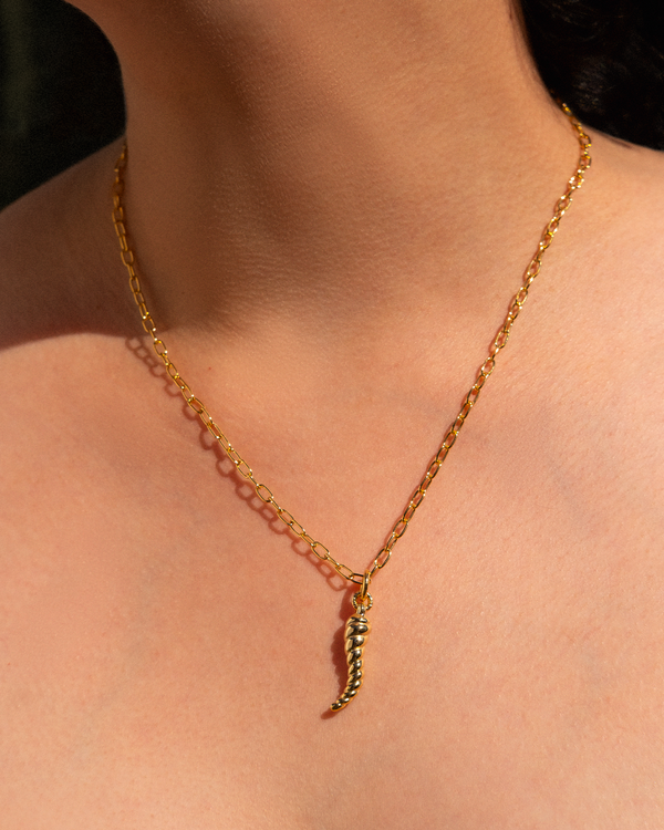 Gold Scarab Pendant - Gold Scarab Necklace - Pamela Love