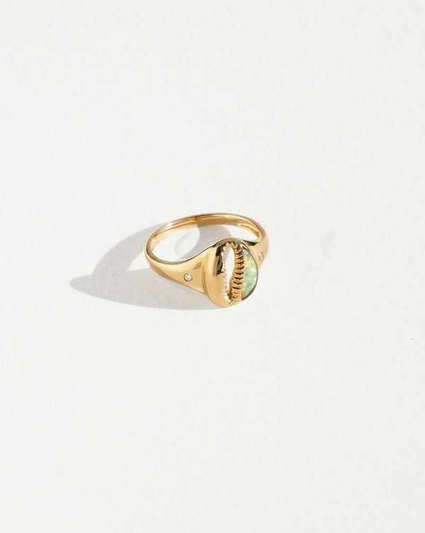 ebonee cowrie opal ring