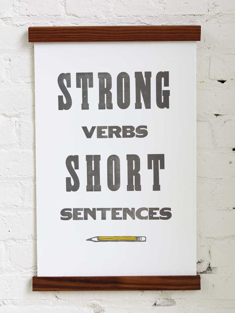 Strong Verbs Sentences