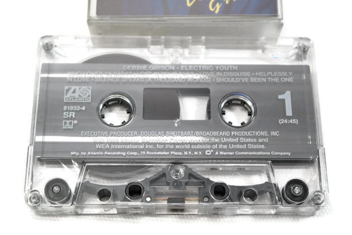 DEBBIE GIBSON - Vintage Cassette Tape - ELECTRIC YOUTH The Vintedge Co.