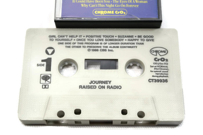 Download JOURNEY - Vintage Cassette Tape - RAISED ON RADIO - The ...