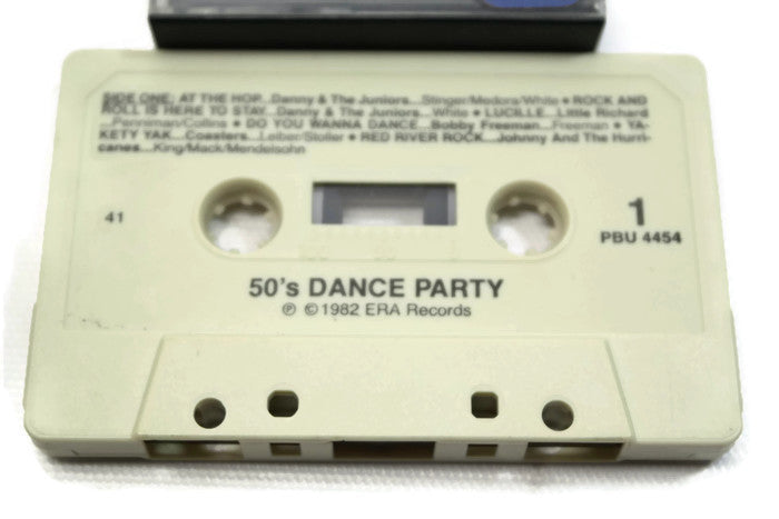 Download VARIOUS ARTISTS - Vintage Cassette Tape - 50'S DANCE PARTY ...