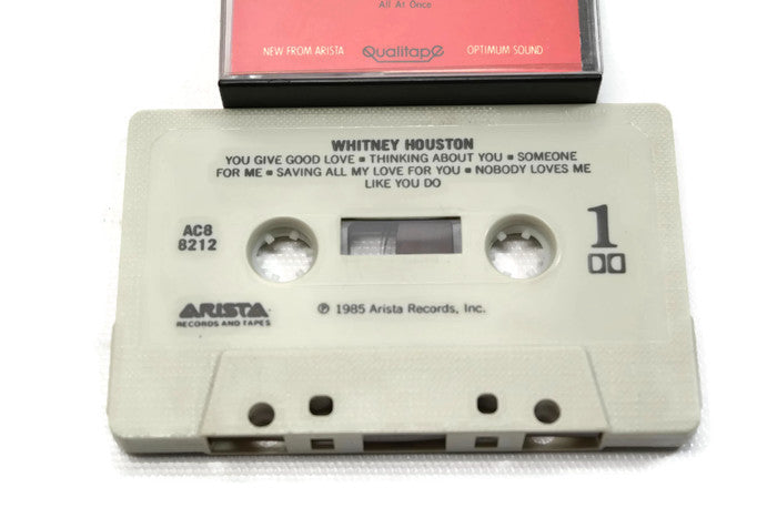 Download WHITNEY HOUSTON - Vintage Cassette Tape - WHITNEY HOUSTON ...