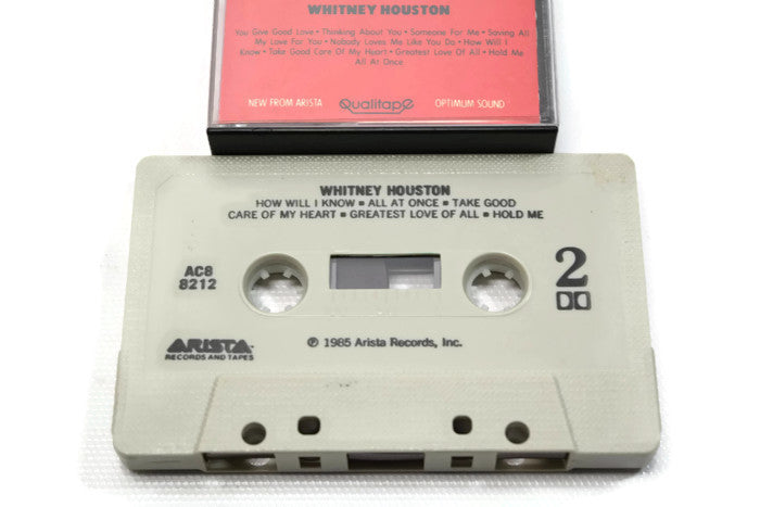 Download WHITNEY HOUSTON - Vintage Cassette Tape - WHITNEY HOUSTON ...