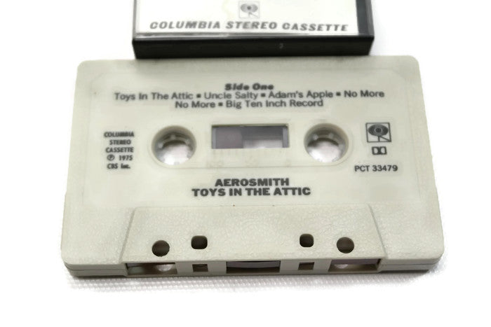 Download AEROSMITH - Vintage Cassette Tape - TOYS IN THE ATTIC ...