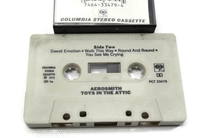 Download AEROSMITH - Vintage Cassette Tape - TOYS IN THE ATTIC ...