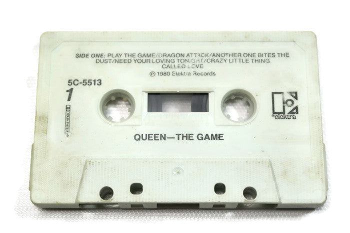 Download QUEEN - Vintage Cassette Tape - THE GAME - The Vintedge Co.