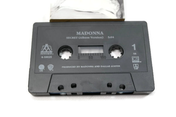 Download MADONNA - Vintage Cassette Tape - SECRET - The Vintedge Co.