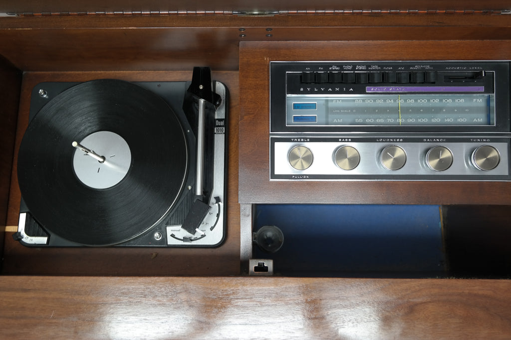 Sold Out Sylvania Vintage Long And Low Record Player Changer