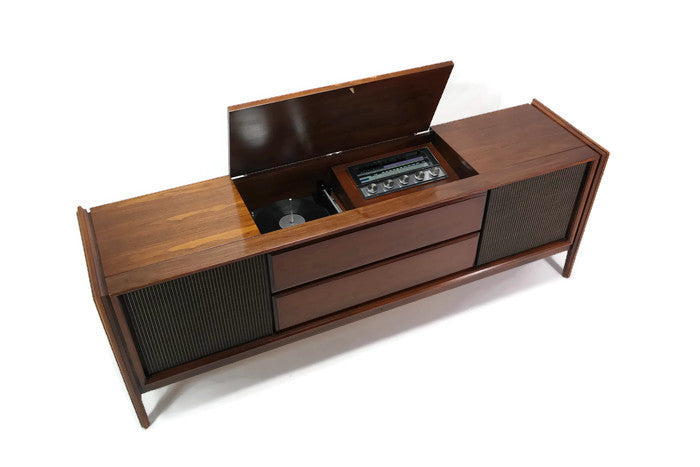 Sold Out Sylvania Vintage Long And Low Record Player Changer