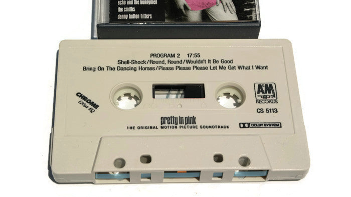 Download PRETTY IN PINK - Vintage Cassette Tape - ORIGINAL MOTION ...