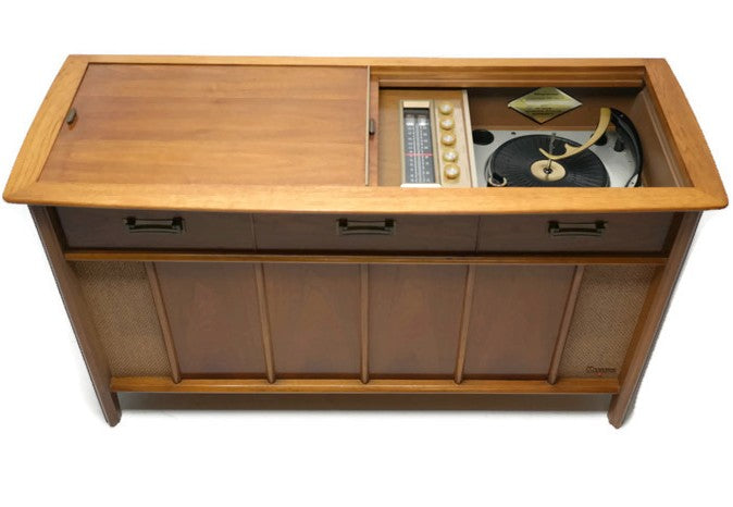Sold Out Mid Century Vintage Magnavox Record Changer Player