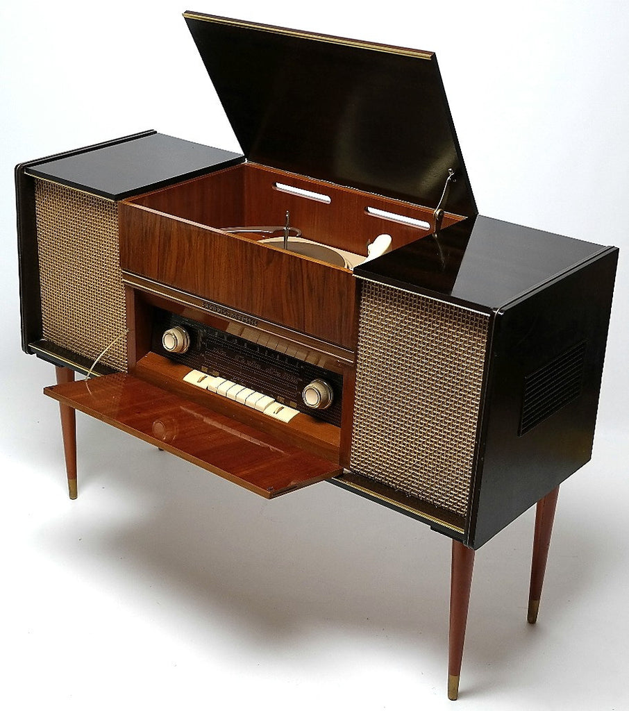 Mid century Modern Stereo Console by AMC – The Vintedge Co.