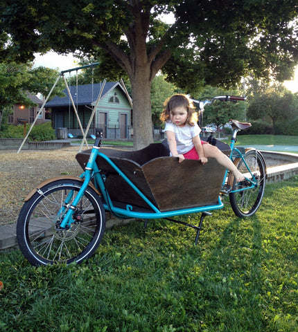 CETMA cargo bike in Ashland, OR.