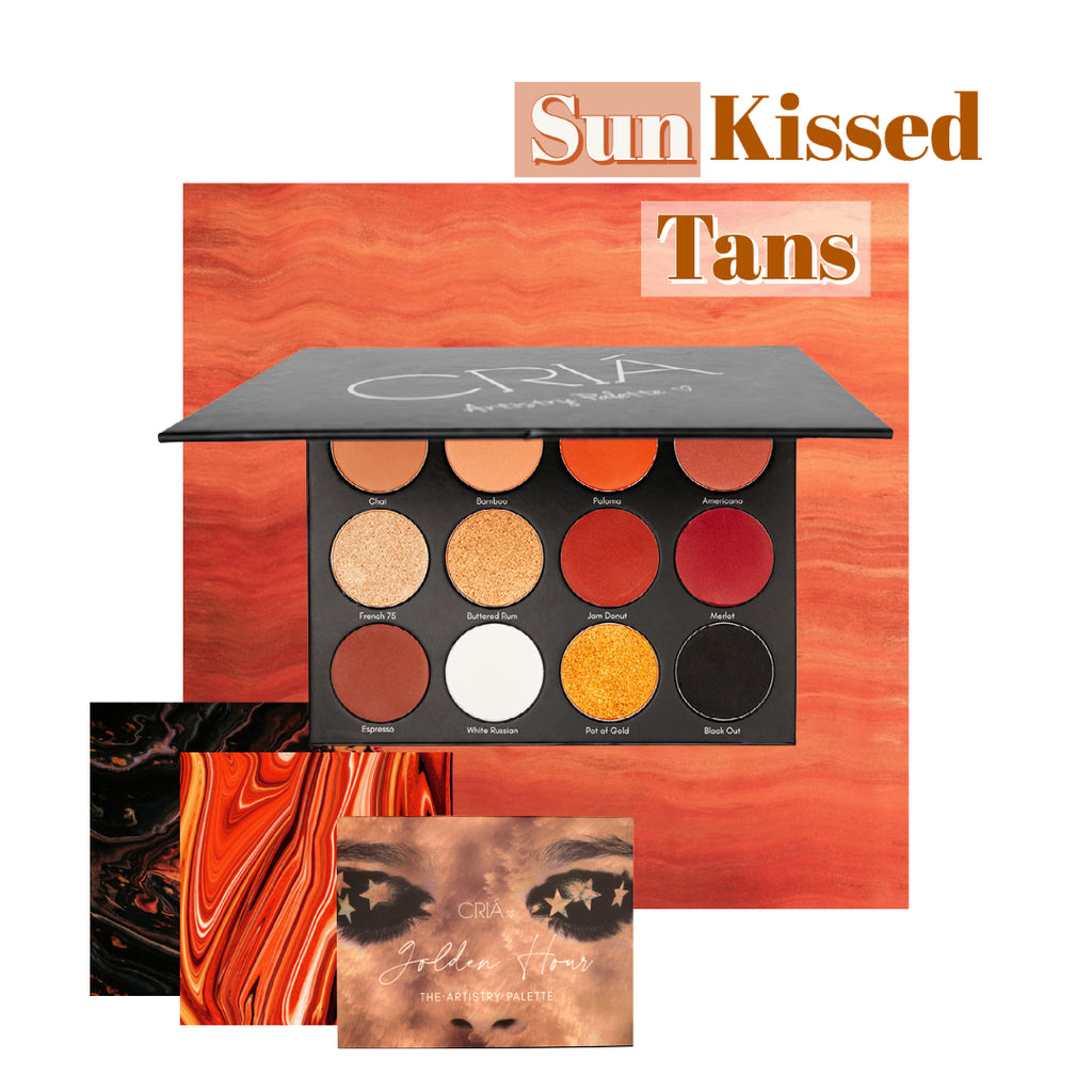 Sun kissed Tans eye palette