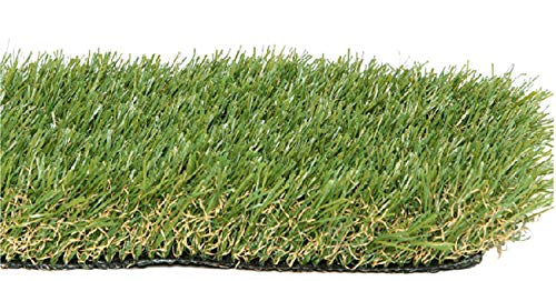 Pzg Premium Artificial Grass Patch W Drainage Holes Rubber