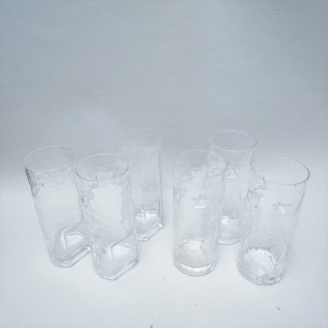 Service de 6 verres Toni Zuccheri Veart circa 1960