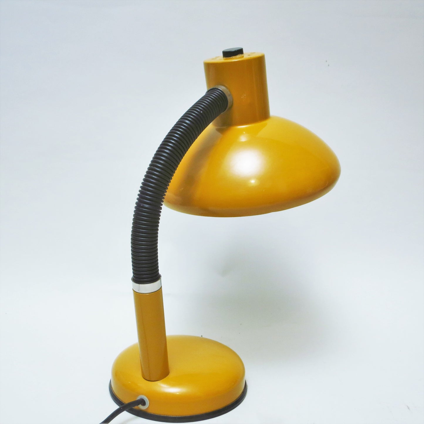 Lampe de bureau orange Années 70