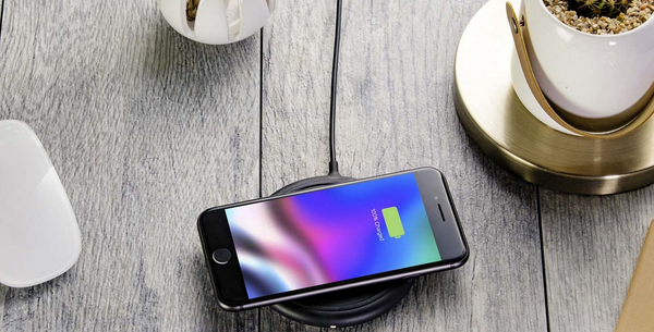 Mophie 7.5W Qi Wireless Charging Base Pad for Iphone anker multiple device samsung stand belkin  hlz42b Native Universal Cell phone smart charging pad Mophie Charge Force Belkin Boost Up ravpower - iMartCity