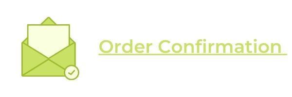 Shopping Procedure order confirmation