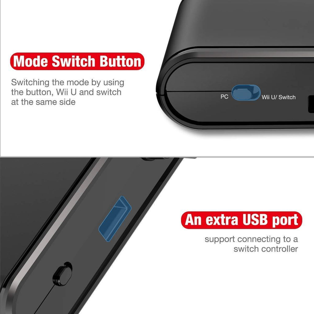 gamecube controller adapter switch