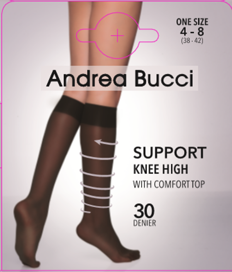 70 denier support knee highs