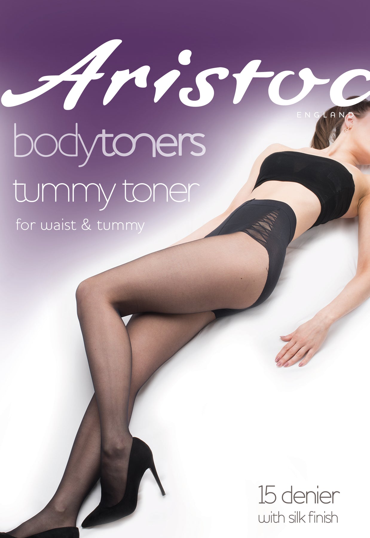Aristoc Bodytoners Bum, Tum & Thigh Shaping Tights 15 Denier Low Leg –  Simply Hosiery Online
