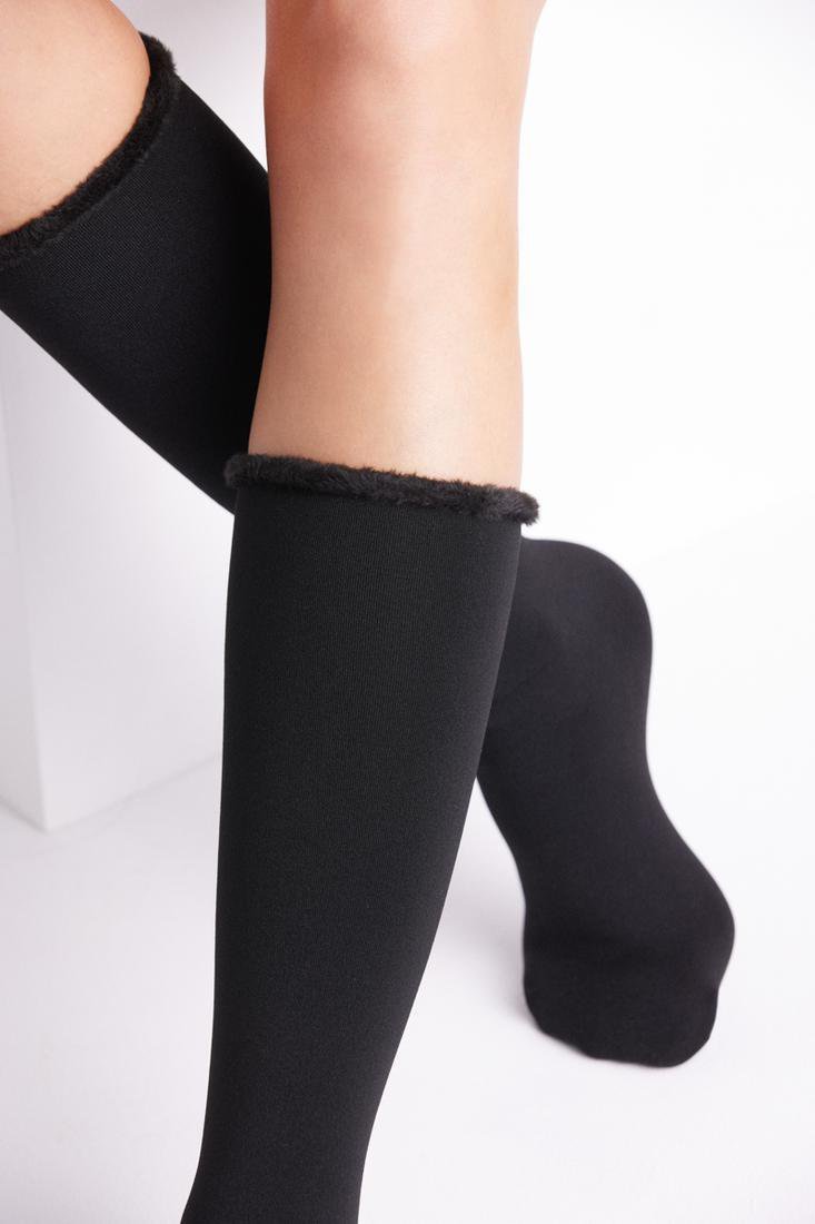 Stems Fleece Lined Tights 300 Denier