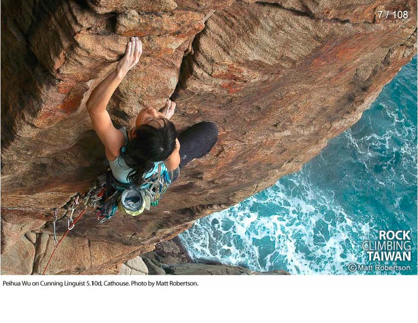 Guided Rock Climbing at Long Dong in Taiwan