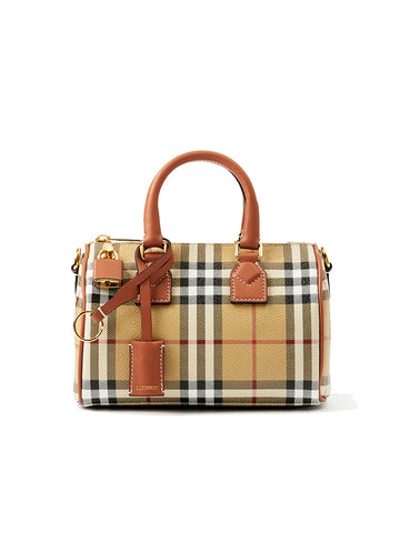 Buy Burberry Handbag Horseferry Tote Bag With Pouch & Additional Belt With  Dust Bag (Brown - 364) (CS610)