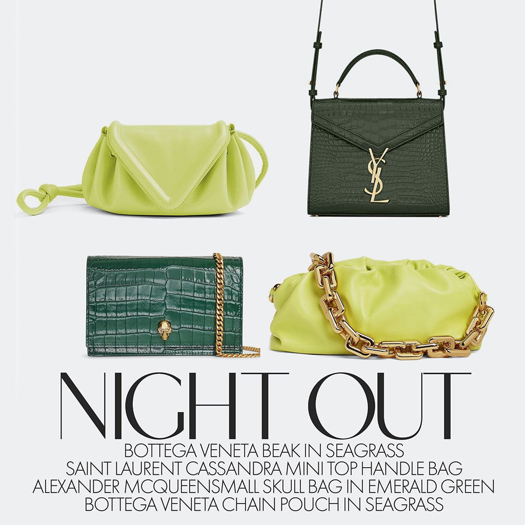 Trend Spotlight Green. Our selection for Night Out