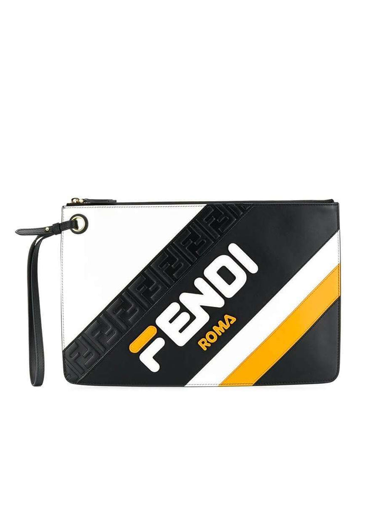 fendi fila clutch