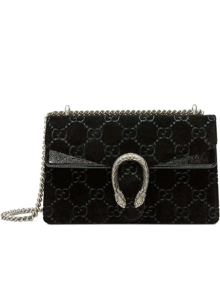 black gg purse