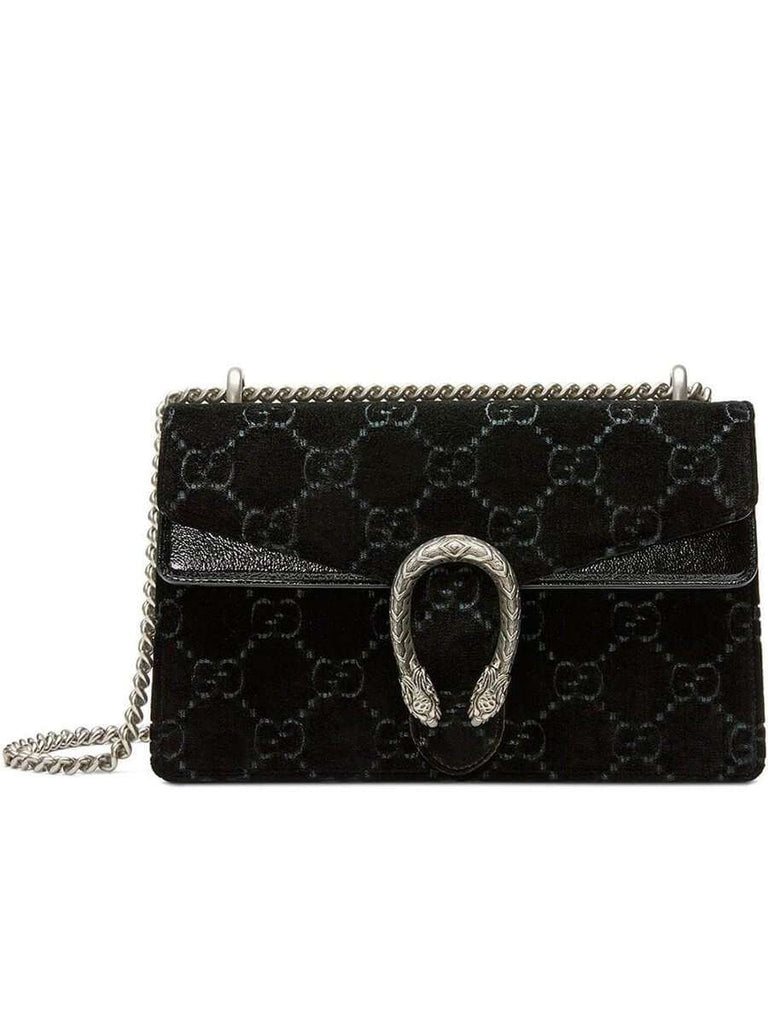 gucci dionysus mini black velvet