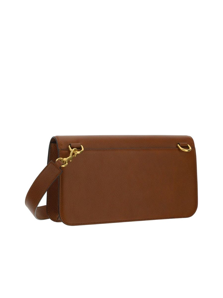 Locò Calfskin Messenger Bag in Tan – COSETTE