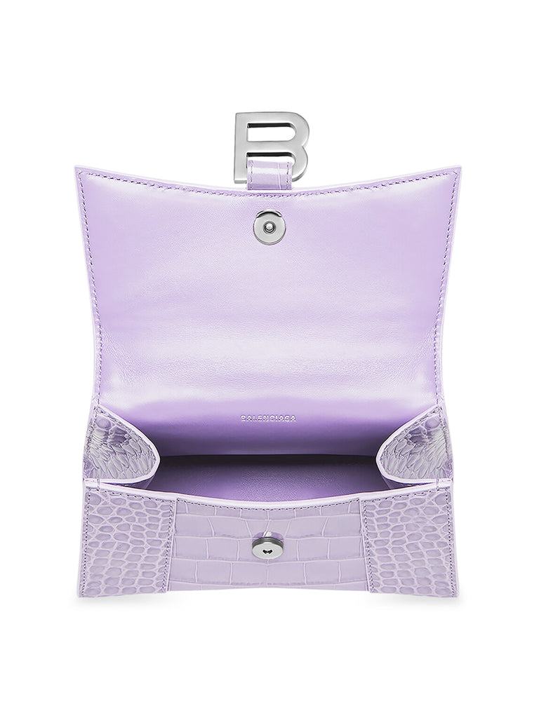 Hourglass purple mini bag Balenciaga  The Designer Club