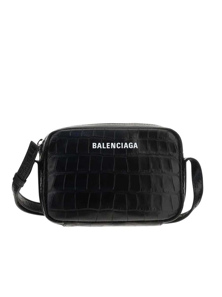 Balenciaga Logo Printed Crossbody Bag – COSETTE