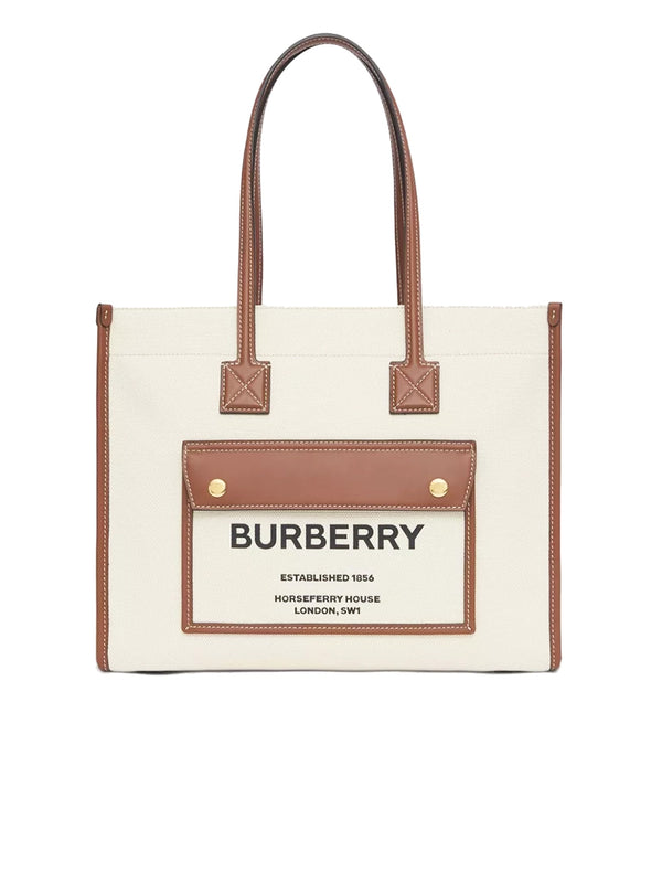 burberry check duffle bag