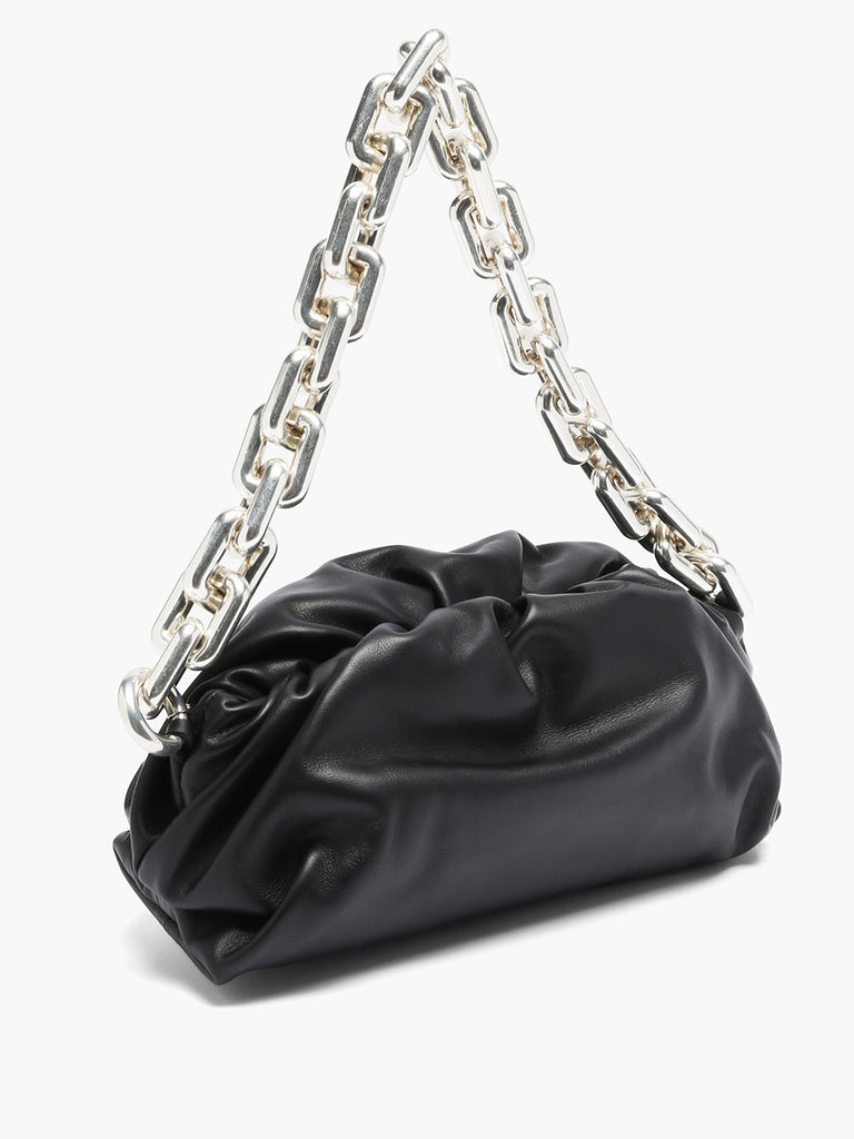 bottega veneta chain bag black