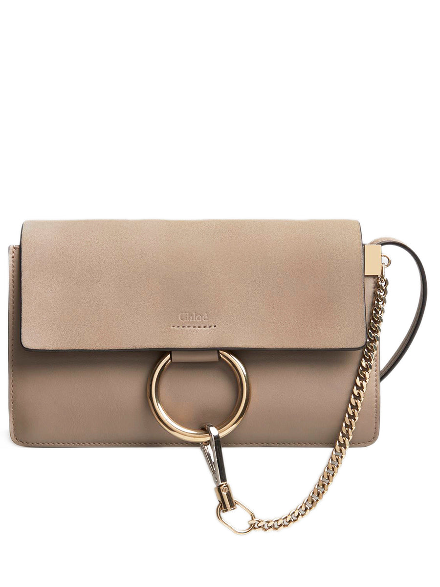 Faye Small Shoulder Bag in Motty Grey – COSETTE