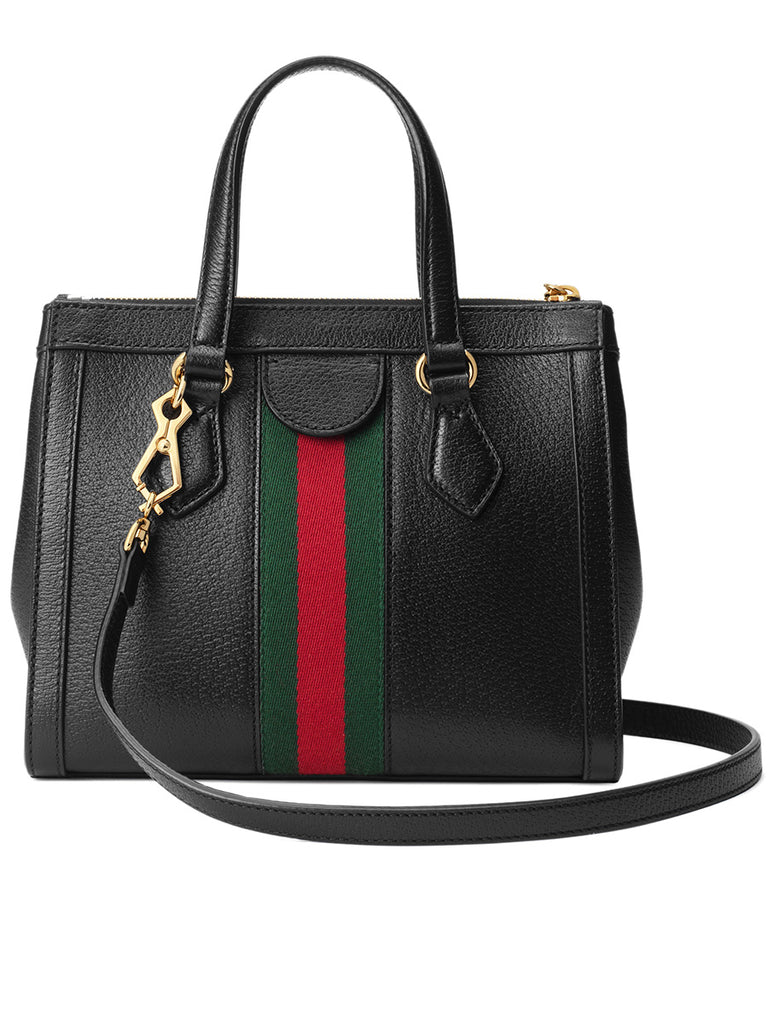 gucci ophidia black leather