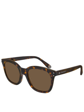 Square Sunglasses Havana GG0571S