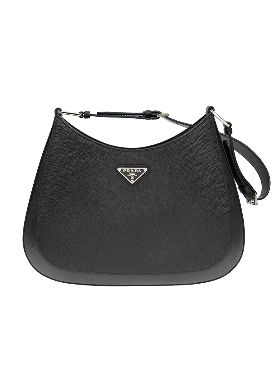 Prada - Prada Cleo leather shoulder bag black - The Corner